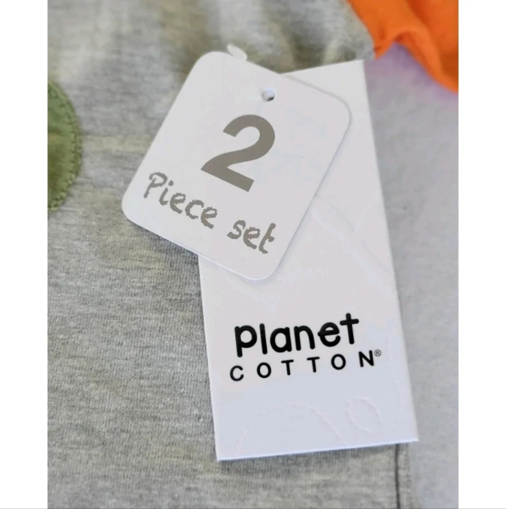 planet cotton Size 12 Months  2 piece‎ Boys set halloween